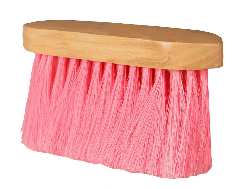 Borstel hout lang zacht roze