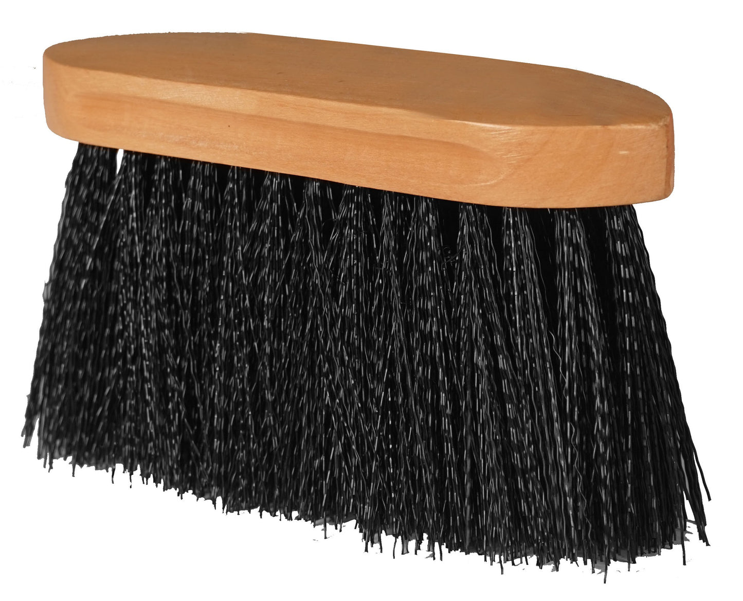 Borstel hout lang hard zwart