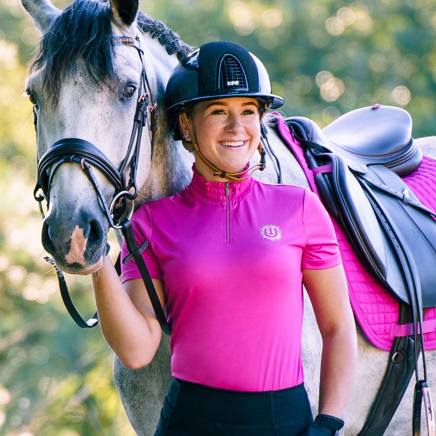 Tech polo Rosa