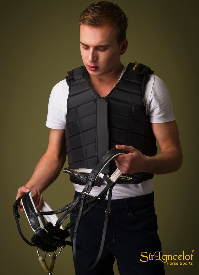 Sir Lancelot 8-point Fit Body Protector Zwart
