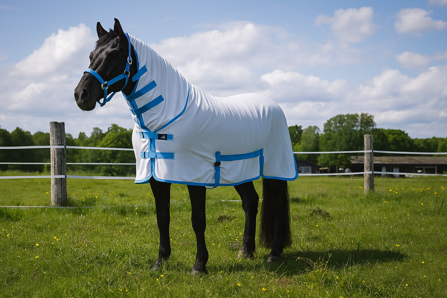 RIDING WORLD "Combo” vliegendeken