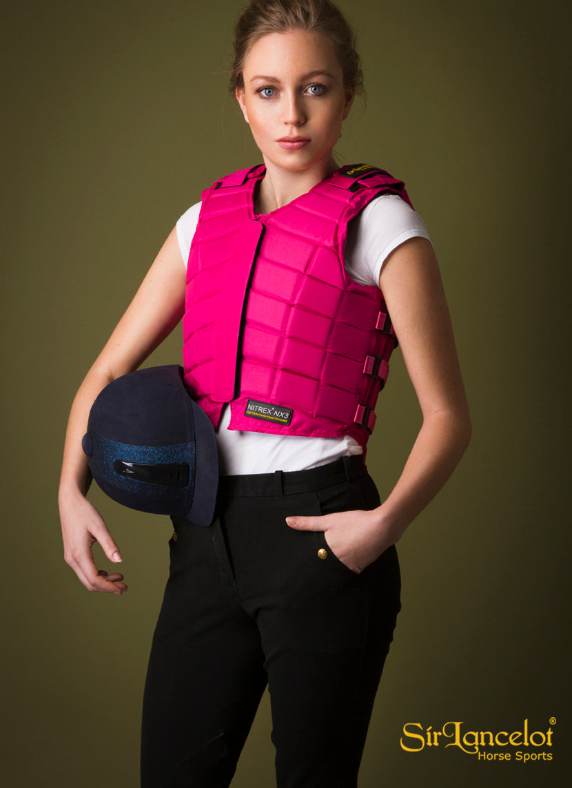 Sir Lancelot 8-point Fit Pretty Pink Body Protector